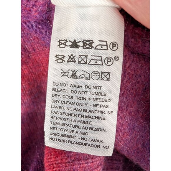 Levi's Pink and Purple Striped Crew Neck Sweater - Picture 14 of 14